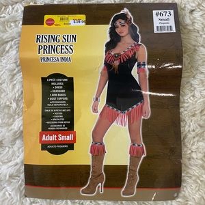 Adult small women’s “rising sun princess” costume